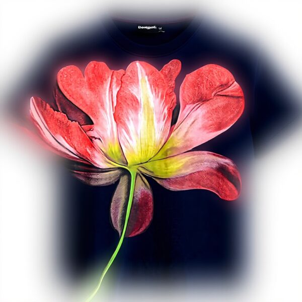 T-shirt Donna Desigual 25swtk24 Cotone Stampa Arty