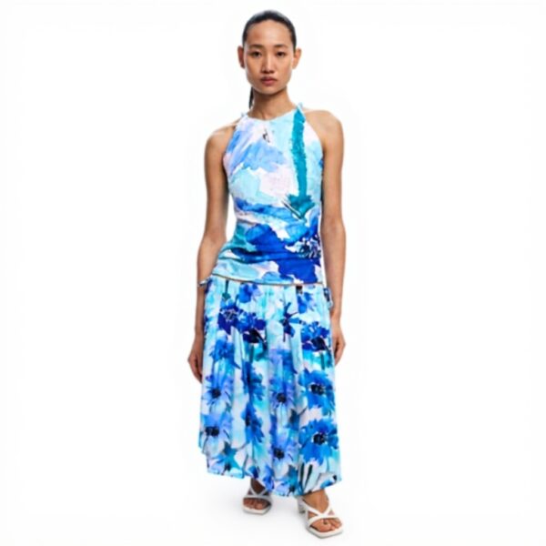 Gonnapantalone tennis Desigual 25wwfwx1 stampa floreale