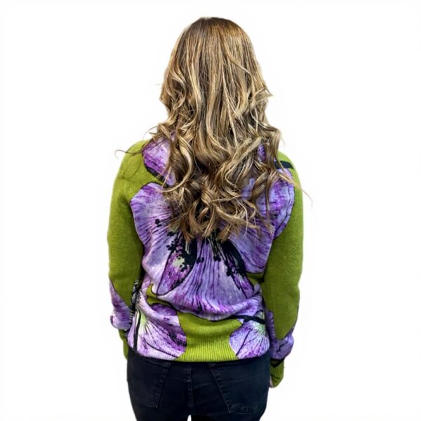 Felpe Donna Desigual Stampa Floreale Lacroix Taglia M L XL