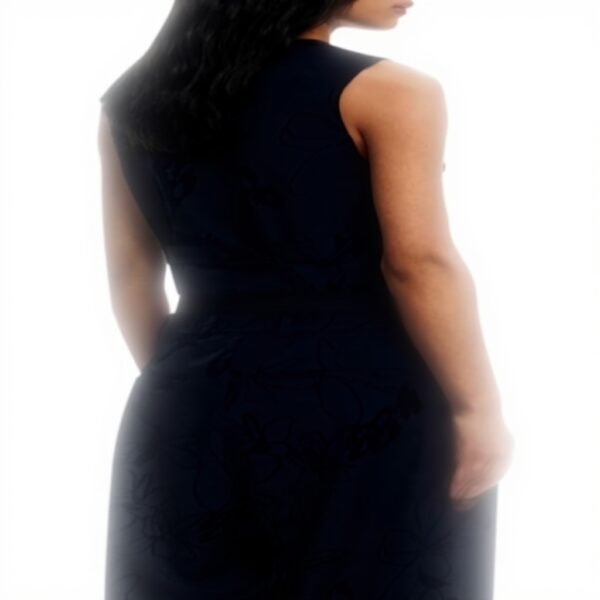 Pantaloni Donna Desigual Nero Straight Fit 25WWPW05