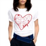 T-shirt Donna Desigual 25wwtk50 Bianca Collo Rotondo