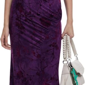 Vestito Casual Donna Desigual Floreale Slim Senza Maniche-0