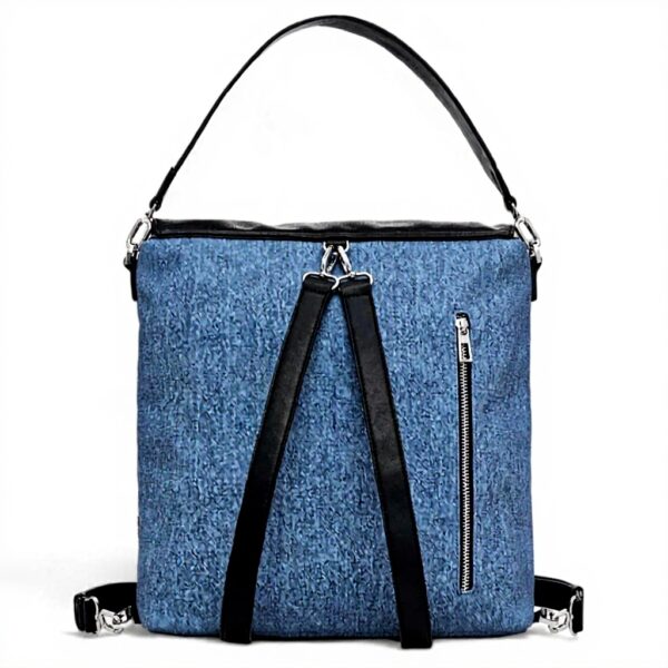 Zainetto donna Desigual PU blu tasche interne Topolino