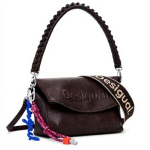 Borsa a tracolla Desigual TROKEL 6009 CHOCOLATE Unisex