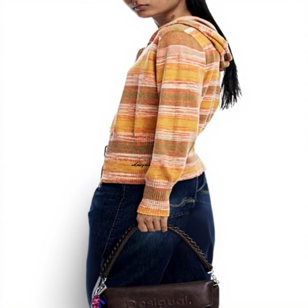 Borsa a tracolla Desigual TROKEL 6009 CHOCOLATE Unisex