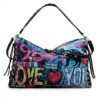 Borsa a tracolla Desigual Pizzicato Leiri multicolore donna