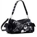 Borsa a tracolla Desigual Habana Seshat nero design elegante