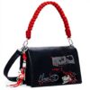 Borsa a tracolla Desigual Mickey Rock Dortmund Nero donna
