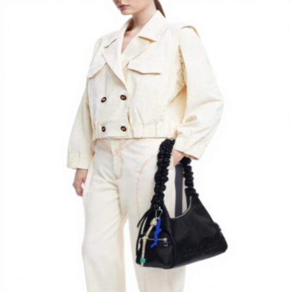 Borsa a tracolla Desigual Montville Logo Nero donna moda