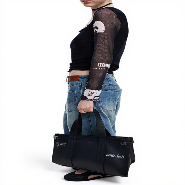 Borsa a tracolla Desigual Hobart Seshat nero shopper