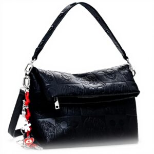 Borsa a tracolla Desigual All Mickey Loverty 4.0 nero