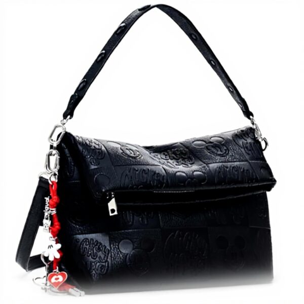 Borsa a tracolla Desigual All Mickey Loverty 4.0 nero
