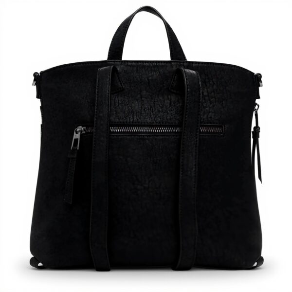 Zaino Mini Desigual Borse Donna Nero Patch Ricamo Unisex