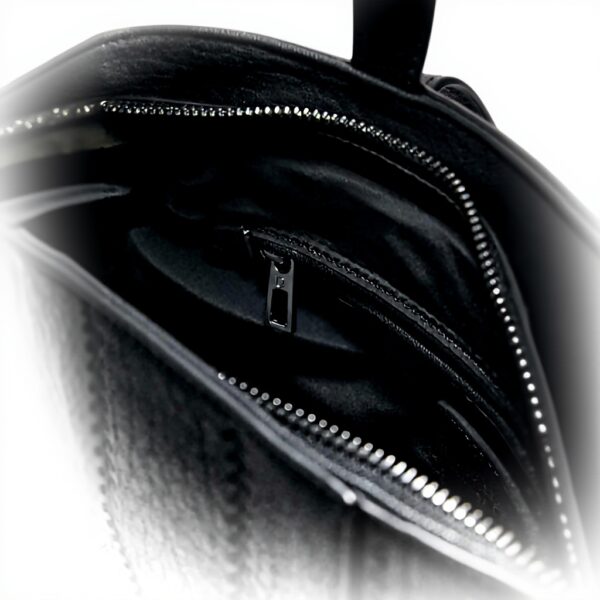 Zaino Mini Desigual Borse Donna Nero Patch Ricamo Unisex