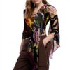 Sciarpa Desigual FOU BIRD LACROIX stampa floreale