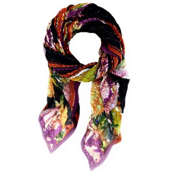 Sciarpa Desigual FOU BIRD LACROIX stampa floreale