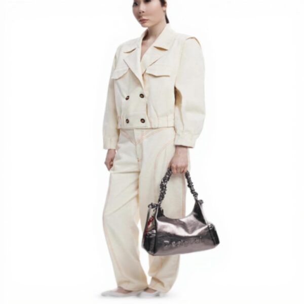 Borsa a tracolla Desigual Logo Shoulder Bag Unisex Adulto