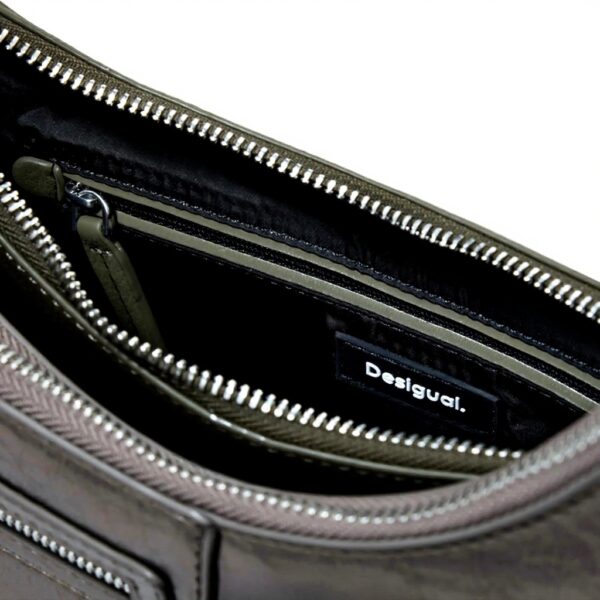 Borsa a tracolla Desigual Lyra Verde Oliva Nero Unisex