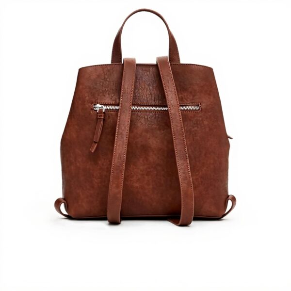 Zaino Casual Desigual Donna Poliuretano Marrone Mini