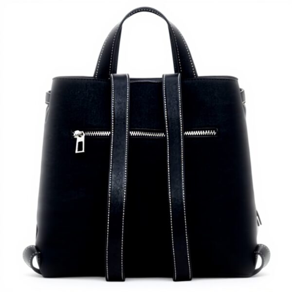 Zaino donna Desigual poliuretano nero mini borsa a zainetto