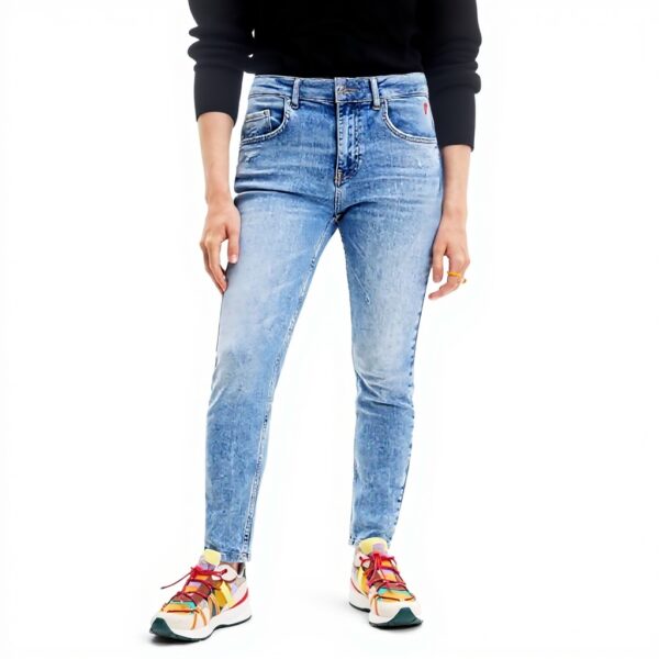 Pantaloni Casual Donna Desigual Blu Modello 23SWDD21