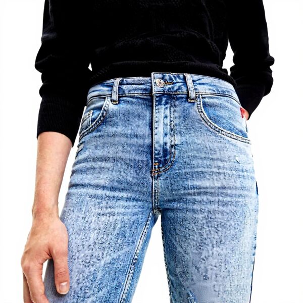 Pantaloni Casual Donna Desigual Blu Modello 23SWDD21