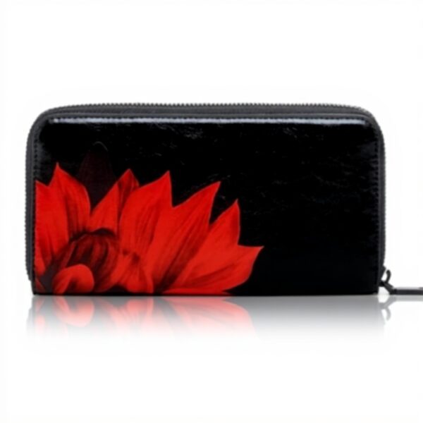 Portafoglio Desigual Mone Flowerina Fiona Long Wallet Nero