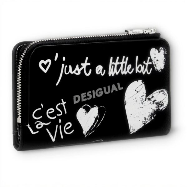 Portafoglio Desigual Mone Seshat Emma 2.0 Nero design