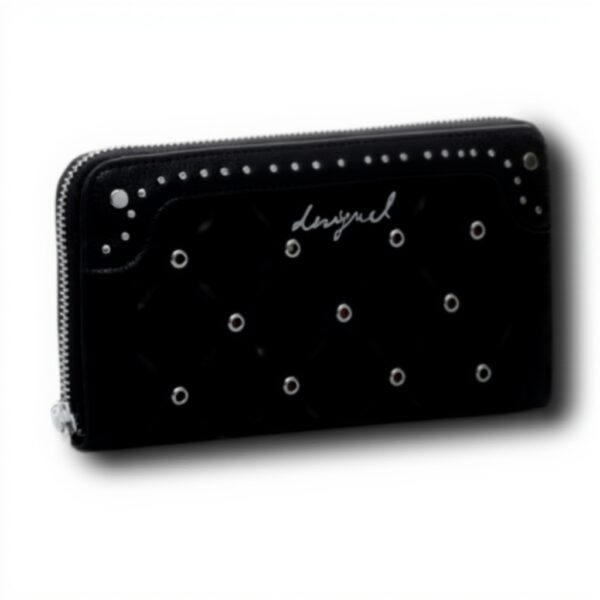 Portafoglio Desigual Mone Yankee Fiona Nero compatto