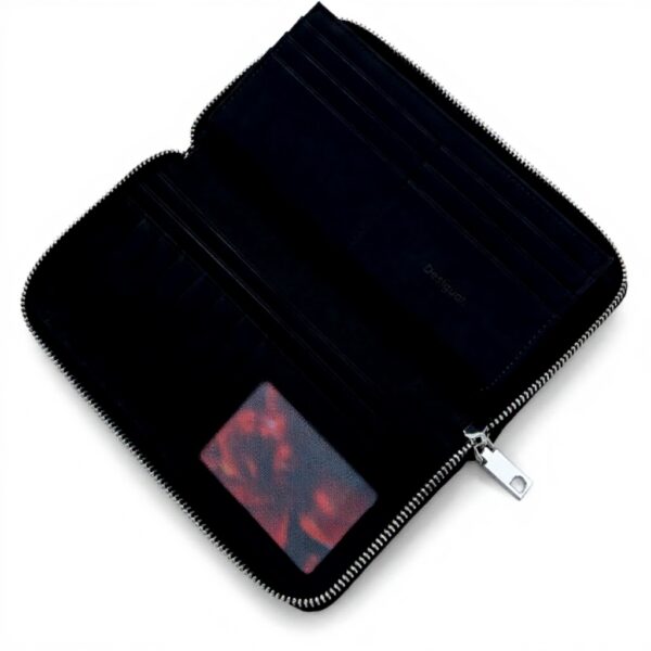 Portafoglio Desigual Mone Yankee Fiona Nero compatto