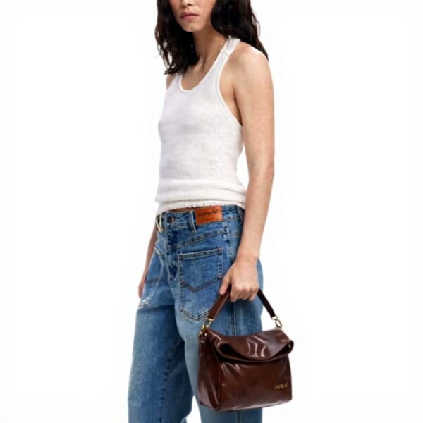Borsa a tracolla Desigual Reprise Choco Valenti marrone PU