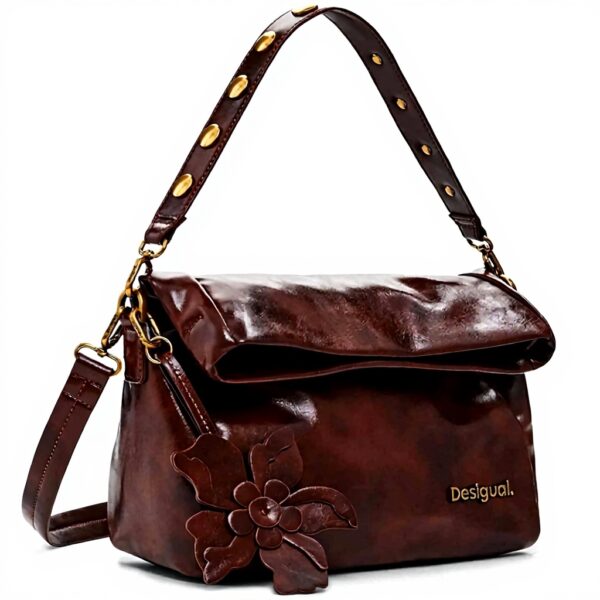 Borsa a tracolla Desigual Reprise Choco Valenti marrone PU
