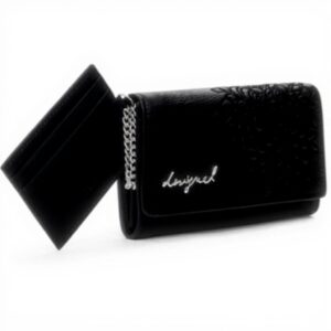 Portafogli Desigual Sierra Mone Mariona Lungo Nero Donna