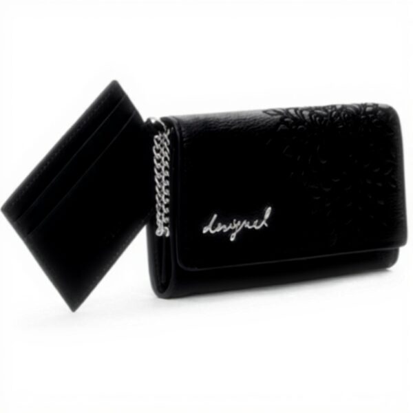 Portafogli Desigual Sierra Mone Mariona Lungo Nero Donna