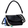 Borsa a tracolla Desigual Trokel Nero elegante unisex adulto