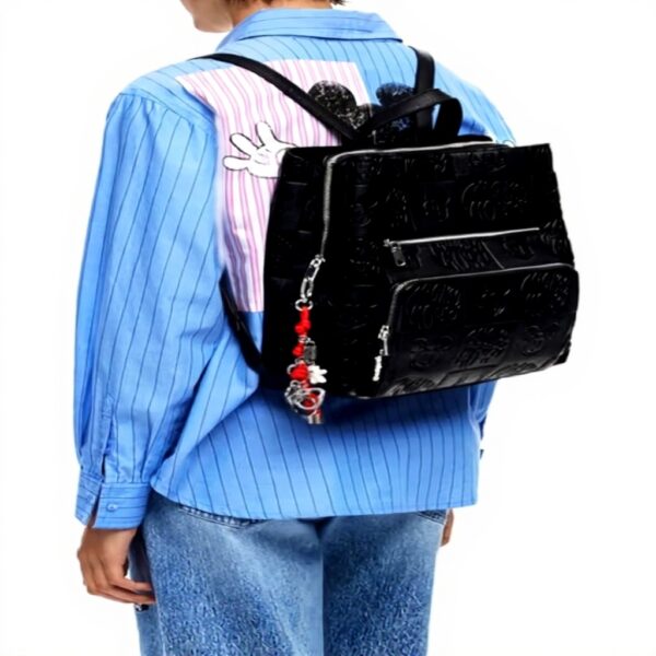 Zaino Casual Desigual All Mickey Sumy Nero Capacità Comfort