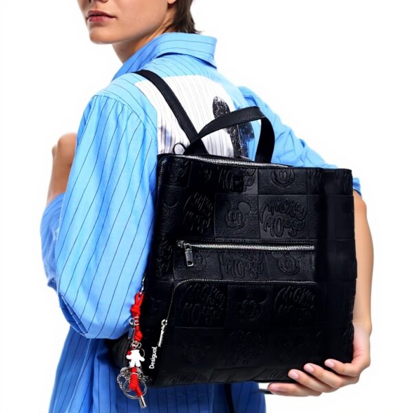Zaino Casual Desigual All Mickey Sumy Nero Capacità Comfort