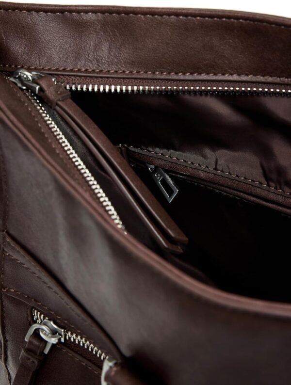 Zaino Desigual Arica Half Logo Backpack Casual Marrone Scuro-3