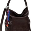 Zaino Desigual Arica Half Logo Backpack Casual Marrone Scuro-0