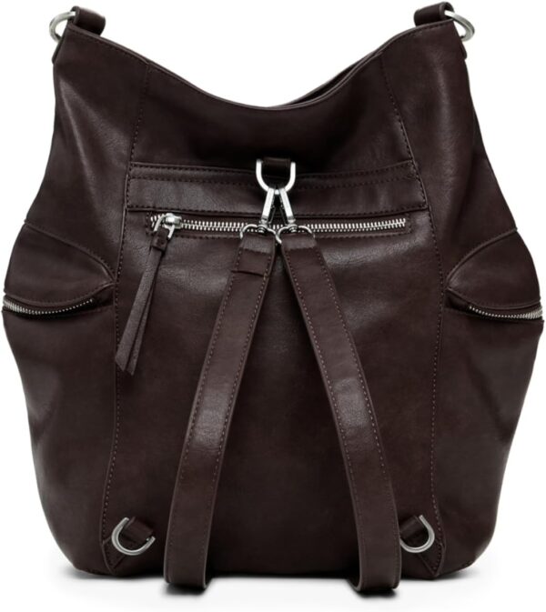 Zaino Desigual Arica Half Logo Backpack Casual Marrone Scuro-1