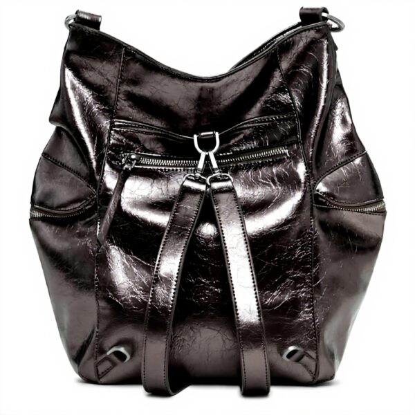 Zaino Desigual Arica Half Logo Backpack Big Dark Silver
