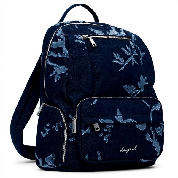 Zaino Desigual Chester Denim Kilo Mini Backpack Donna Denim