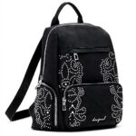 Zaino Desigual Chester Poker Face Mini Backpack Nero Casual