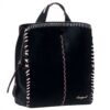 Zaino Desigual Manhattan Pespuntes Sumy Nero Casual Unisex