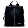 Zaino Desigual Manhattan Pespuntes Sumy Nero Casual Unisex