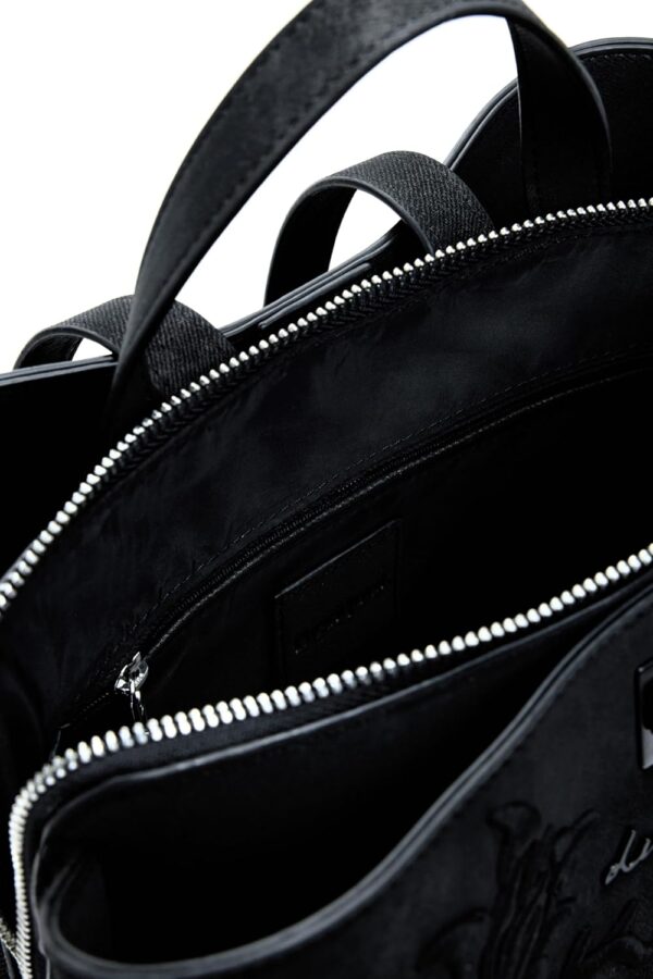 Zaino Desigual Romeo Floral Sumy Mini Nero Donna Borse-3