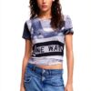 T-shirt Donna Desigual Multicolore Stampa Arty Regular Fit-0