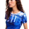 T-shirt Donna Desigual Multicolore Stampa Arty Collo Rotondo-2
