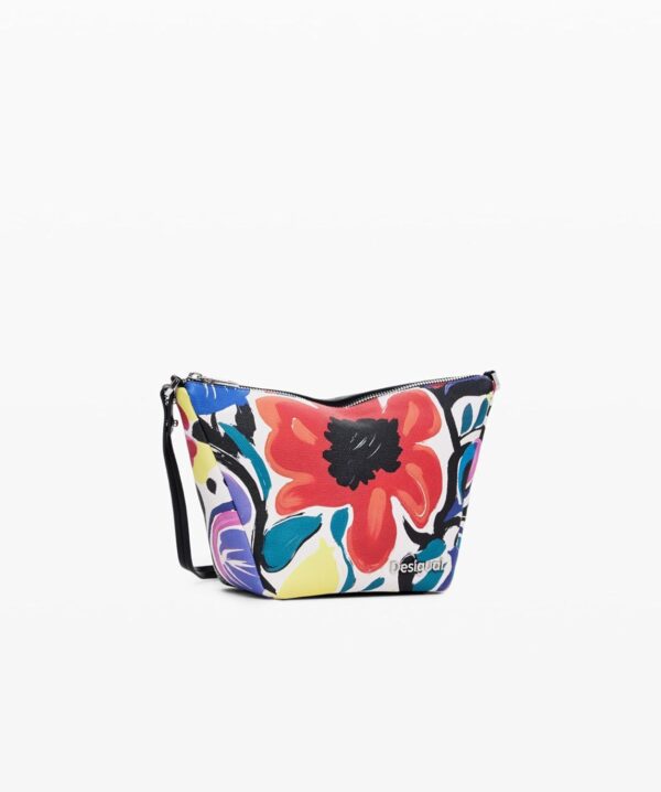 Borsa a spalla Desigual donna multicolore design floreale-3