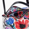 Borsa a spalla Desigual donna multicolore design floreale-5